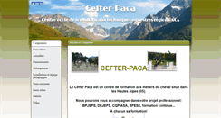 Desktop Screenshot of cefter-paca.com